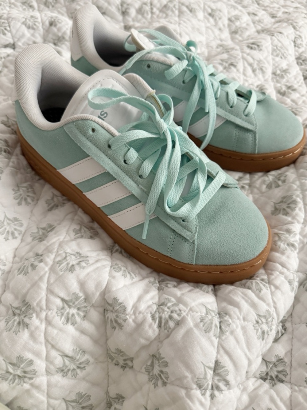 adidas Grand Court Alpha Shoes Turquoise 8.5
